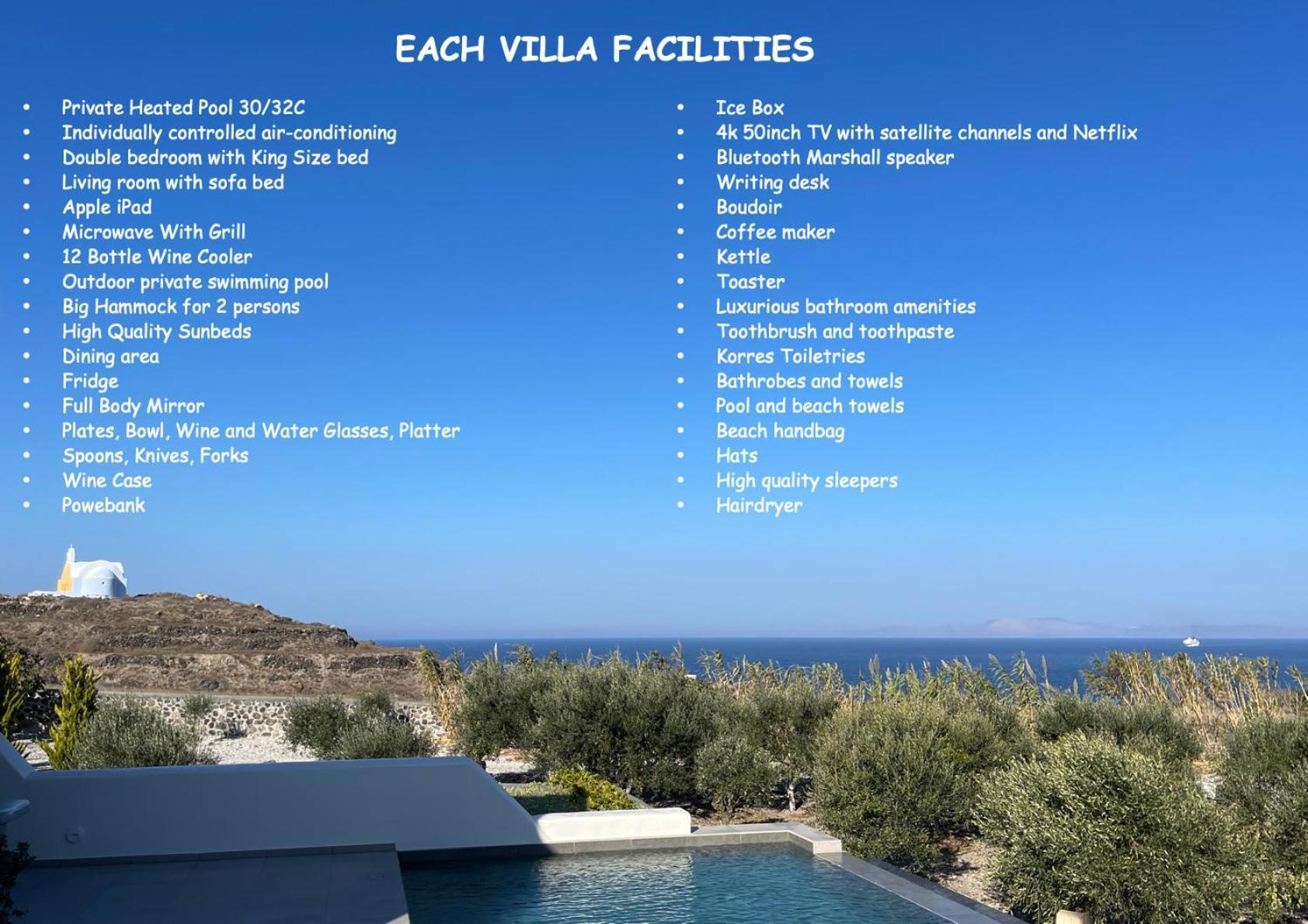 Saint John Oia-exclusive Private Heated Pool Daire