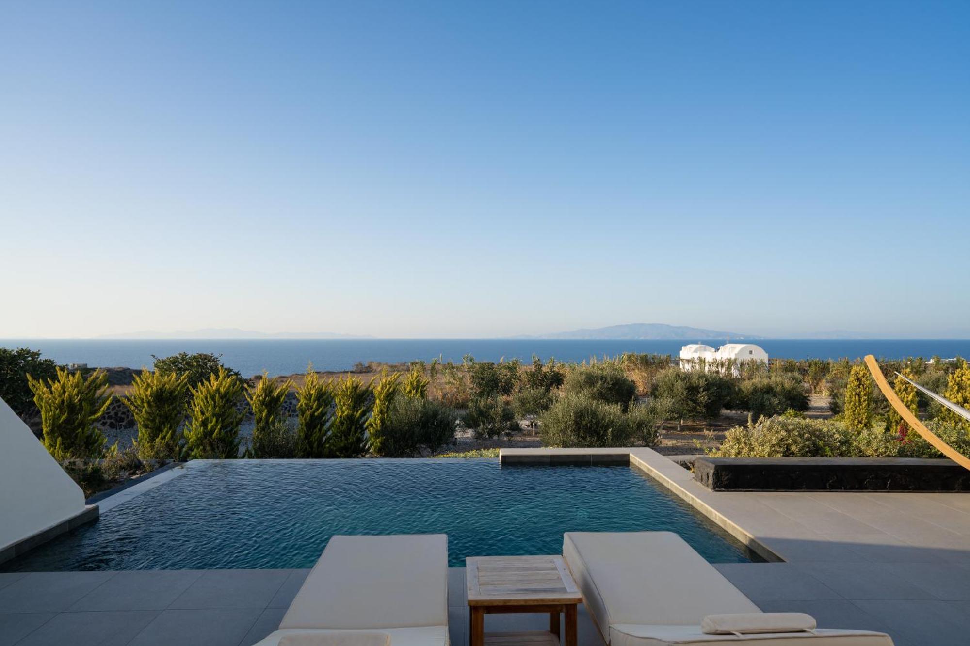 Daire Saint John Oia-exclusive Private Heated Pool *