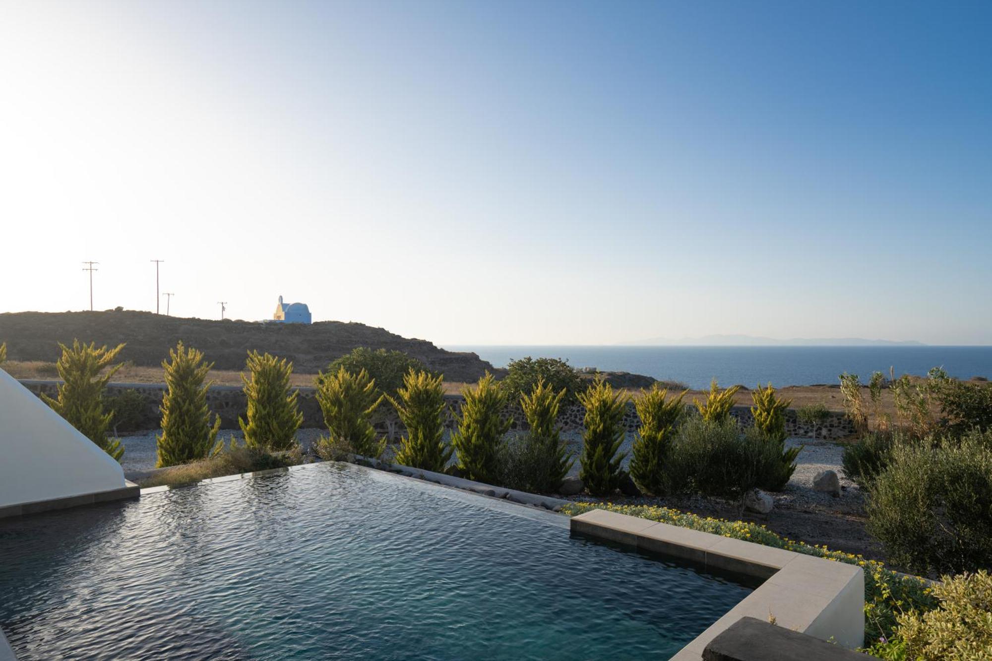 Saint John Oia-exclusive Private Heated Pool Daire Oía